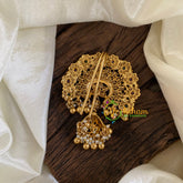 Gold Look Alike Single Jada Billai -Red Green-G10242